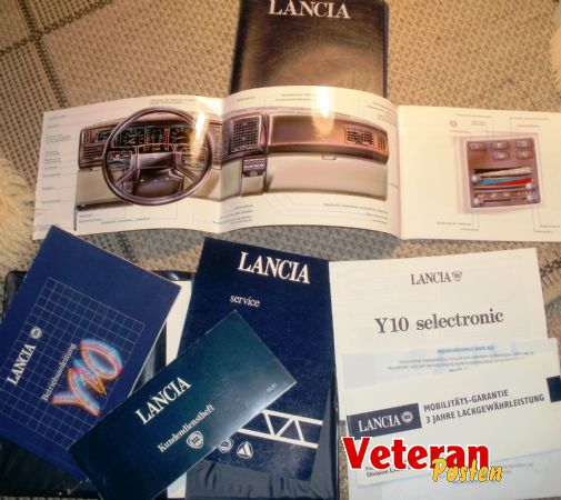 Instr.bog, Lancia Y10 